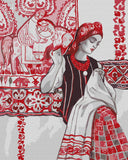 A talented craftswoman - Paint by number Kit