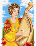 Play, my bandura - Paint by number Kit