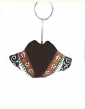Keychain «Owl in an Orange Kerchief»
