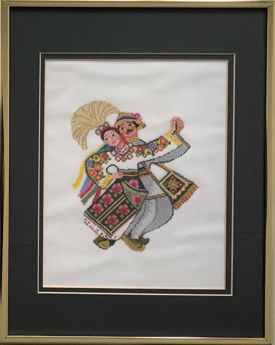 Ukrainian Dancers Framed Print Yevshan