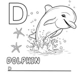 English Alphabet. Letters and numbers 3+
