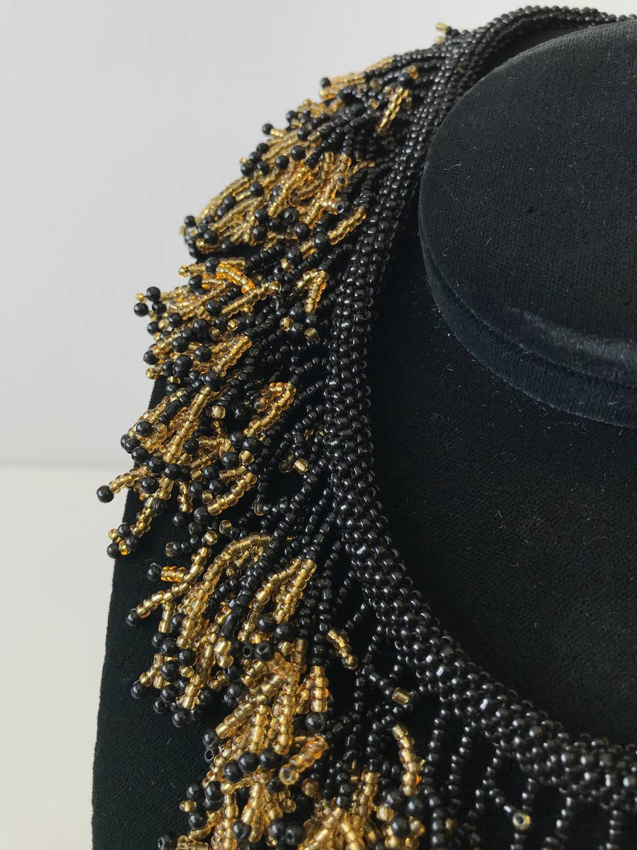 Black and Gold Incicle Gerdan Yevshan