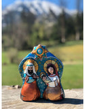 Sculptural Vertep-Nativity "HOLY FAMILY"