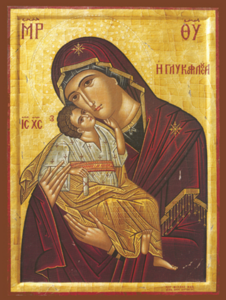 Icon of the Panagia “Formidable Protection”  - Virgin Mary of Protection