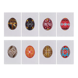 Set of 24 Cards "Pysanky from all regions of Ukraine"