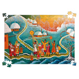 May Your Spoon, Bowl, and Cradle Be Full - Wooden Puzzle