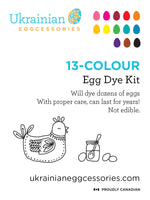 Dye Kits - 13 Colour Egg Dye Kit