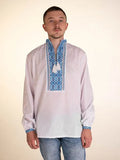 Traditional Men`s Vyshyvanka (hand embroidered)