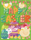 Happy Easter: Coloring book for kids from 3 years old