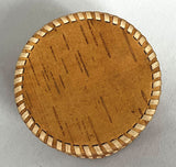 Round Birchbark Box