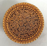 Floral Medley: Round Birchbark Box