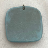 Colorful Square Design Glass Pendant
