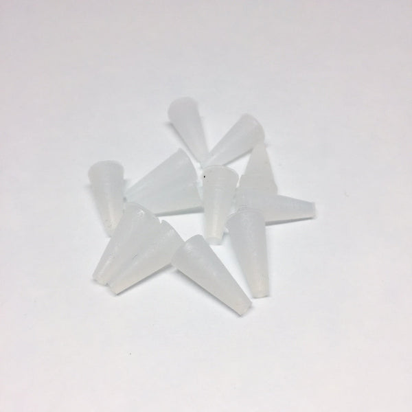 Egg Plugs - Clear Silicone - Medium