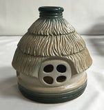 Village house candle holder (light)