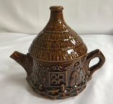 Village House Teapot (Dark)