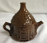 Village House Teapot (Dark)