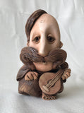 Ceramic Bandurist Figure