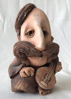 Ceramic Bandurist Figure