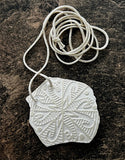 Etched Eggshell Pendant