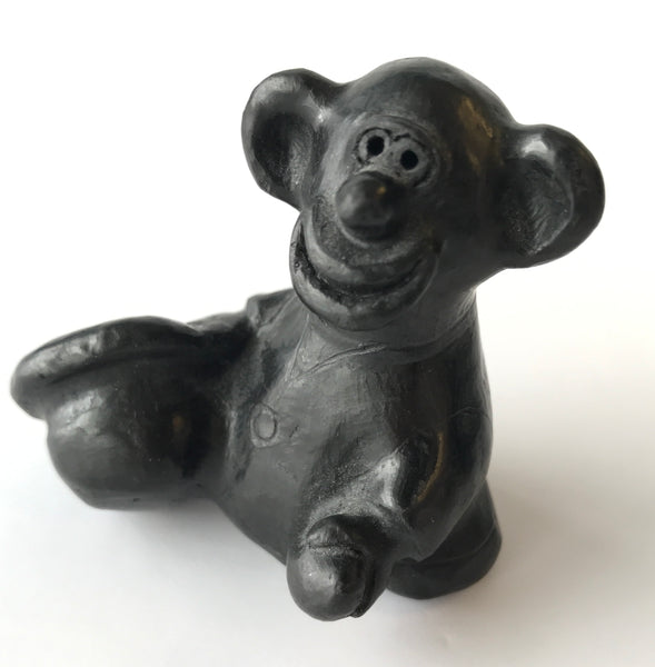 Black Havaretsky Whistle Figurine