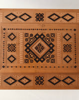 Large Wooden Box with inlay