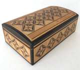 Straw Design Lacquered Box