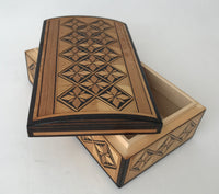 Straw Design Lacquered Box