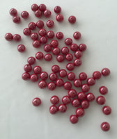 Red czech glass beads (loose)