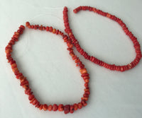 Natural Coral Beads (on fishline)