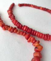 Natural Coral Beads (on fishline)