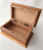 Small Carved Wooden Box