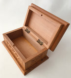 Small Carved Wooden Box