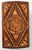 Carved - lacquered wooden box