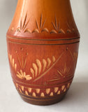 Carved Wooden Vase