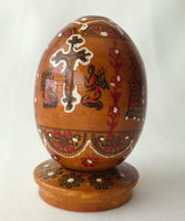 Wooden Egg with stand