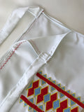 Machine Embroidered Apron