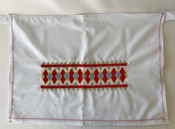 Machine Embroidered Apron