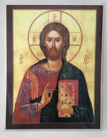 Laminated Jesus with Book Icon