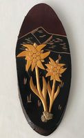 Edelweiss - Wooden Plaque