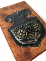 Wooden Plaque with holder