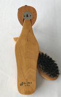 Wooden Kozak Plaque with Brush