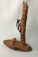 Woodpecker - Wooden Decoration