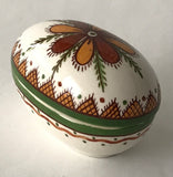 Vintage Ceramic Pysanka Box