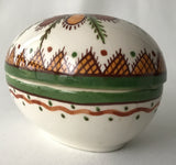 Vintage Ceramic Pysanka Box