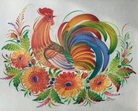 Rooster Petrykivka Painting