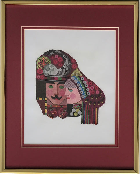 Ukrainian Wedding Couple Framed Print