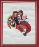 Poltava Dancers - Framed Print