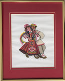 Ukrainian Dancers Framed Print