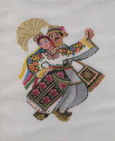 Ukrainian Dancers Framed Print