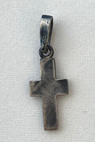 Squared Silver Cross - silver 1 in.